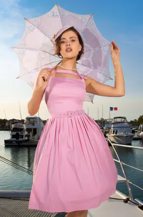 French Vacation Bow Dress