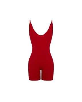 Ribbed Cotton Playsuit